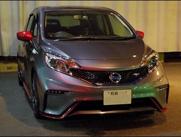 NISSAN�@�m�[�g�@E12��RECARO�i���J���j�V�[�g����