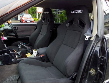 RECARO�i���J���V�[�g�j�@NISSAN�@�X�e�[�W�A�@C34�Ƀ��J���@SR-7 KK100 BK�@���@SR-7F KK100 BK�@����
