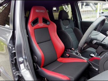 NISSAN�@�m�[�gepower HE12��RECARO�i���J���jSR-7F�@Lassic RED���U�[�@����
