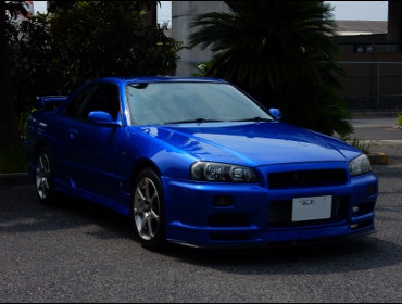 NISSAN�@�X�J�C���C���@ER34��RECARO�i���J���j�V�[�g����