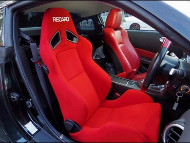 NISSAN�@�t�F�A���f�BZ�@Z33��RECARO�i���J���jSR-7�@KK100�@RED�@����