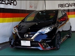 NISSAN�@NOTE�@E12�@�Ɂ@RECARO�i���J���j�@RS-G�@GK�@BK/RED�@����