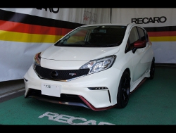 RECARO�i���J���V�[�g�j�@NISSAN�@�m�[�g�@�j�X���@E12�@�Ɂ@RECARO�i���J���j�@RS-G�@GK�@BK/BK�@����