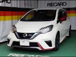 RECARO�i���J���V�[�g�j�@NISSAN�@�m�[�g�@e�p���[�@�Ɂ@RECARO�i���J���j�@�X�|�[�c�X�^�[���~�e�b�h�G�f�B�V�����@RED/BK�@����