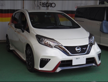 NISSAN�@�m�[�g�@�j�X��S�@E12�i2018�N�j�@�Ɂ@RECARO�@RS-GE�@����