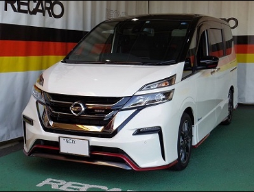 NISSAN�@�Z���i�@C27�@�Ɂ@RECARO�i���J���j�@�G���S���hMV�@BK�@�~2�r�@����