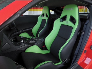 NISSAN�@�t�F�A���f�BZ�@Z33�@�Ɂ@RECARO�i���J���j�@SR-7�@Lassic�@����J���[�@Green�@�~���E�@����
