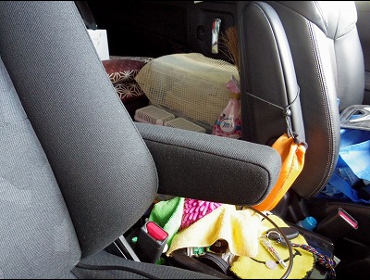 RECARO�i���J���V�[�g�j�@NISSAN�@�G���O�����h�@�n�C�E�F�C�X�^�[�@E52�i2014�N�j�@�Ɂ@RECARO�i���J���j�@�G���S���hMV�@BK�@�V�[�g�q�[�^�[�t���@����