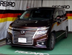 RECARO�i���J���V�[�g�j�@NISSAN�@�G���O�����h�@�n�C�E�F�C�X�^�[�@E52�i2014�N�j�@�Ɂ@RECARO�i���J���j�@�G���S���hMV�@BK�@�V�[�g�q�[�^�[�t���@����