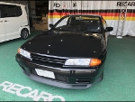 RECARO�i���J���V�[�g�j�@NISSAN�@�X�J�C���C���@BNR32�i1992�N�j�@�Ɂ@RECARO�i���J���j�@RS-G�@GK�@BK/SIL�@����