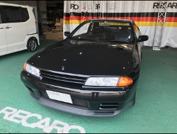 RECARO�i���J���V�[�g�j�@NISSAN�@�X�J�C���C���@BNR32�i1992�N�j�@�Ɂ@RECARO�i���J���j�@RS-G�@GK�@BK/SIL�@����
