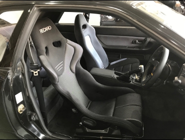 RECARO�i���J���V�[�g�j�@NISSAN�@�X�J�C���C���@BNR32�i1992�N�j�@�Ɂ@RECARO�i���J���j�@RS-G�@GK�@BK/SIL�@����