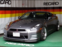 NISSAN�@GT-R�@R35�i2010�N�j�@�Ɂ@RECARO�i���J���j�@SR-7�@GK100�@BK/BK�@����