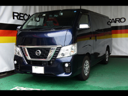 NISSAN�@NV350�L�����o���@VR2E26�i2017�N�j�@�Ɂ@RECARO�i���J���j�@SR-7F�@KK�@RED�@A/R�@����
