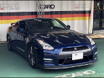 NISSAN�@35GT-R�i2014�N�j�@�Ɂ@RECARO�i���J���j�N���X�X�|�[�c�X�^�[�@���~�e�b�h�G�f�B�V�����@�u���[�@�J�[�{���o�b�N�V�F���@����