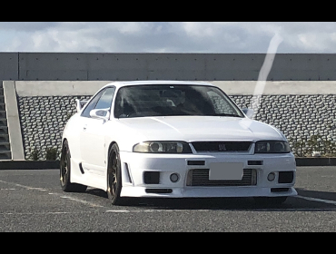 NISSAN�@�X�J�C���C���@BCNR33�@�Ɂ@RECARO�i���J���j�@SR-6�@GK100S�@BK/RED�@�~���E�@����