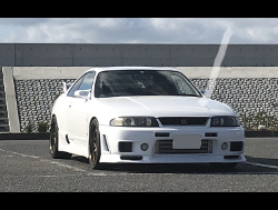 NISSAN�@�X�J�C���C���@BCNR33�@�Ɂ@RECARO�i���J���j�@SR-6�@GK100S�@BK/RED�@�~���E�@����