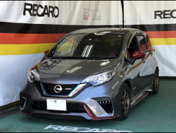 NISSAN�@�m�[�g�@HE12�i2017�N�j�@�Ɂ@RECARO�i���J���j�@SR-7F�@�A�h�o���X�G�f�B�V����RED�@�A�[�����X�g�t���@�~���E�@����
