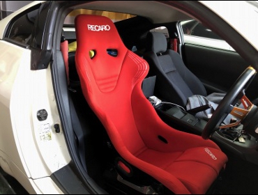 NISSAN�@�t�F�A���f�BZ�@Z33�i2003�N�j�@�Ɂ@RECARO�i���J���j�@RS-GS�@RED�@����