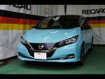 NISSAN リーフ ZE1 に RECARO(レカロ) スポーツスター CL210H 白 装着