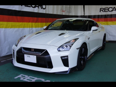 NISSAN�@GT-R�@R35�@�Ɂ@RECARO�i���J���j�@�X�|�[�c�X�^�[�@CL210H�@BK�@�~���E�@����