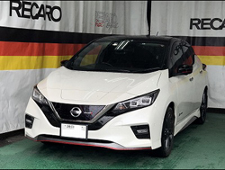 NISSAN�@���[�t�@ZE1�i2019�N�j�@�Ɂ@RECARO�i���J���j�@SR-6�@GK100S�@BK/RED�@�V�[�g�q�[�^�[�t���@����