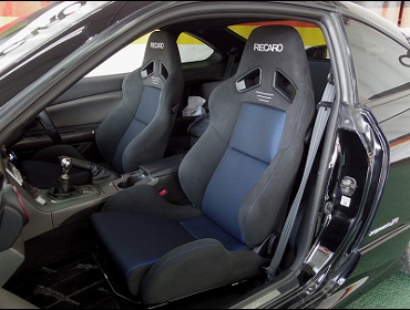 NISSAN�@�V���r�A�@S15�i2002�N�j�@�Ɂ@RECARO�i���J���j�@SR-7�@GK100�@BK/�u���[�@�~���E�@����