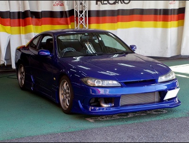 NISSAN�@�V���r�A�@S15�i1999�N�j�@�Ɂ@RECARO�i���J���j�@RS-G�@GK�@BK/�u���[�@����