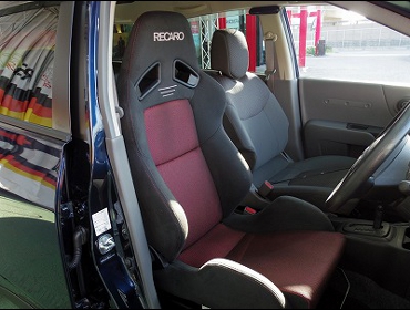 NISSAN�@AD�G�L�X�p�[�g�@Y12�i2020�N�j�@�Ɂ@RECARO�i���J���j�@SR-7�@GK100�@BK/RED�@�V�[�g�q�[�^�[�t���@����