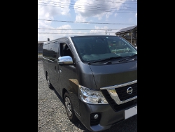 NISSAN�@NV350�@�L�����o��GX�@�Ɂ@RECARO�i���J���j�@SR-7F�@KK100�@BK�@����