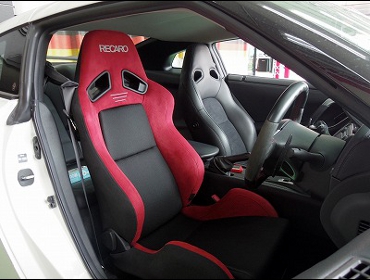NISSAN�@GT-R�@R35�@�Ɂ@RECARO�i���J���j�@SR-7�@GU100�@RED�@����