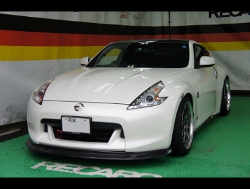 NISSAN�@�t�F�A���f�BZ�@Z34�i2010�N�j�@�Ɂ@RECARO�i���J���j�@SR-7�@GU100�@BK�@����