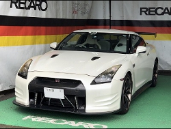 NISSAN�@GT-R�@R35�i2008�N�j�@�Ɂ@RECARO�i���J���j�@�X�|�[�c�X�^�[�@CL210H�@�A�C�{���[�@����