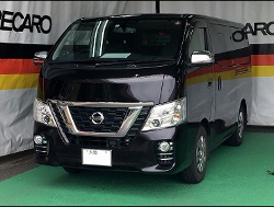 NISSAN�@NV350�L�����o���i2017�N�j�@�Ɂ@RECARO�i���J���j�@�I���\�y�h�@AN220HV�@BK�@����
