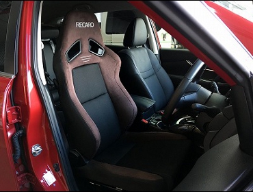 NISSAN�@�G�N�X�g���C���@T32�@�Ɂ@RECARO�i���J���j�@SR-7F�@GU100H�@�u���E���@����