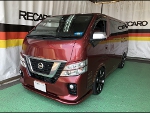 NISSAN�@�L�����o���@E26�@�Ɂ@RECARO�i���J���j�@SR-7F�@GK100�@BK/RED�@�V�[�g�q�[�^�[�t���@�~���E�@����