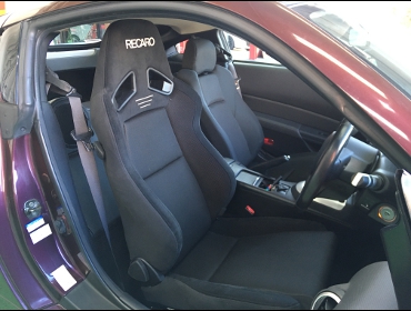 NISSAN�@�t�F�A���f�BZ�@Z33�i2006�N�j�@�Ɂ@RECARO�i���J���j�@SR-7F�@GU100�@BK�@����