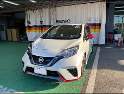NISSAN�@�m�[�g�j�X��e-power�@HE12�@�Ɂ@RECARO�i���J���j�@RS-G�@GK�@BK/SIL�@����