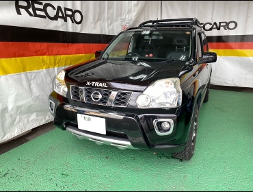 NISSAN�@�G�N�X�g���C���@T31�i2008�N�j�@�Ɂ@RECARO�i���J���j�@SR-7F�@GK100�@BK/BK�@�V�[�g�q�[�^�[�t���@����