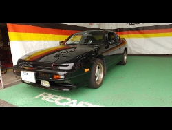 NISSAN�@180SX�@KPS13�i1990�N�j�@�Ɂ@RECARO�i���J���j�@SR-7�@GK100�@BK/SIL�@���@SR-7F�@GK100�@BK/SIL�@����