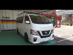 NISSAN�@�L�����o���@E26�i2019�N�j�@�Ɂ@RECARO�i���J���j�@SR-7F�@KK100�@RED�@�V�[�g�q�[�^�[�t���@�~���E�@����