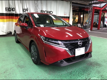 NISSAN�@�m�[�g�@E13�i2021�N�j�@�Ɂ@RECARO�i���J���j�@�N���X�X�|�[�c�X�^�[�@GK100H�@RED�@����