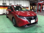 NISSAN�@�m�[�g�@E13�i2021�N�j�@�Ɂ@RECARO�i���J���j�@�N���X�X�|�[�c�X�^�[�@GK100H�@RED�@����