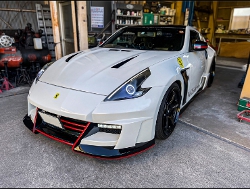 NISSAN�@�t�F�A���f�BZ�@Z34�i2014�N�j�@�Ɂ@RECARO�i���J���j�@PRO�@RACER�@RMS�@2700G�@����