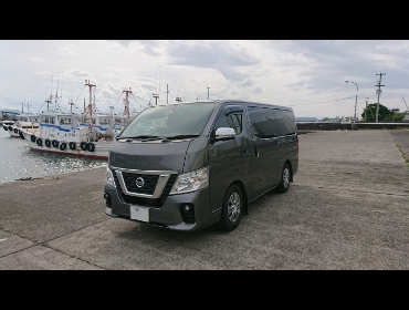 NISSAN�@NV350�@�L�����o��DX�@�t�����g3�l���@�Ɂ@RECARO�i���J���j�@SR-7F�@KK100�@BK�@����