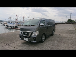NISSAN�@NV350�@�L�����o��DX�@�t�����g3�l���@�Ɂ@RECARO�i���J���j�@SR-7F�@KK100�@BK�@����