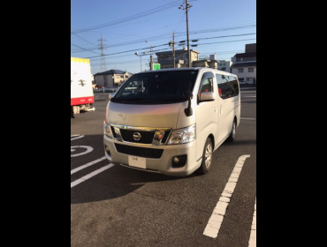 NISSAN�@NV350�L�����o���@�Ɂ@RECARO�i���J���j�@SR-7F�@KK100�@BK�@����