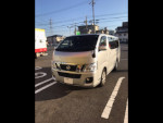 NISSAN�@NV350�L�����o���@�Ɂ@RECARO�i���J���j�@SR-7F�@KK100�@BK�@����