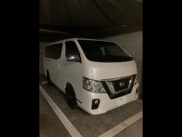 NISSAN�@NV350�L�����o���@�Ɂ@RECARO�i���J���j�@LX-F�@WU110�@BK�@����