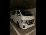 NISSAN�@NV350�L�����o���@�Ɂ@RECARO�i���J���j�@LX-F�@WU110�@BK�@����